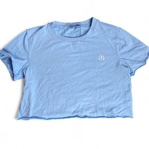 Aelfric-eden Women's Blue Crop-top